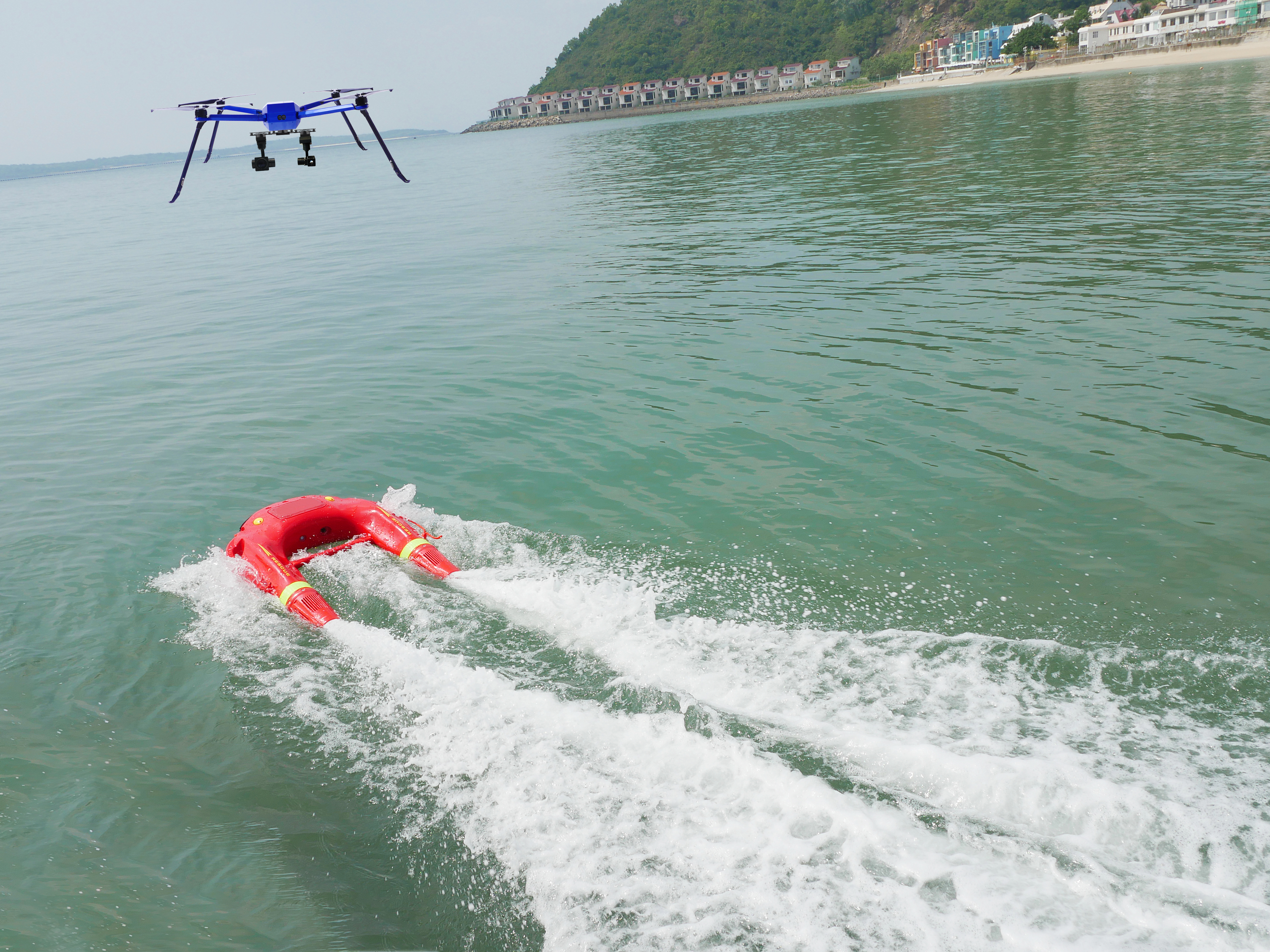 ?水上救援機器人，救援從未如此高效！